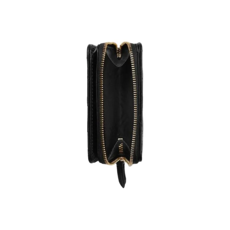 GUCCI GG Marmont Leather Wallet Mini Women's Black-4