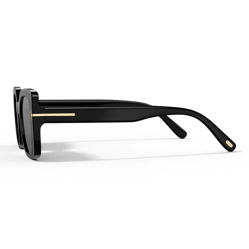 TOM FORD Plate Frame Square Sunglasses Unisex-2