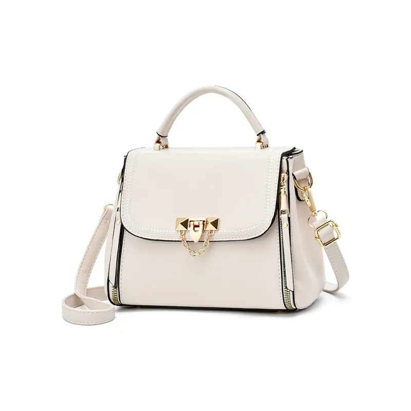 Weymond PVC One Shoulder Crossbody Handbag Regular Women's White/Black/Red/Peach/Khaki/Green-1