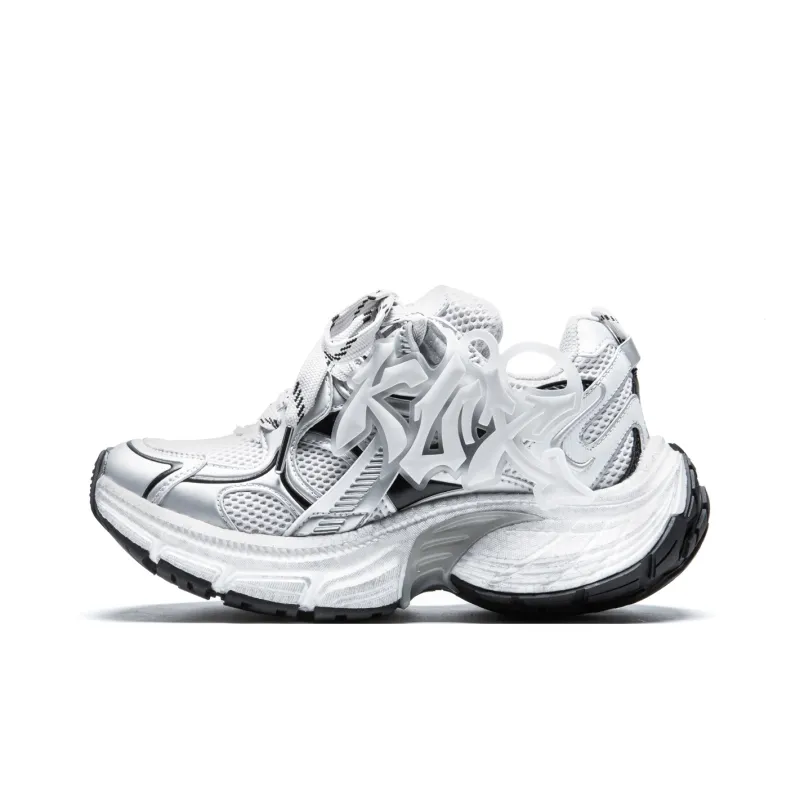 KUX Cushioning Anti-Slip Wear-Resistant Breathability Low-Top Chunky Sneakers Unisex Box Included-7