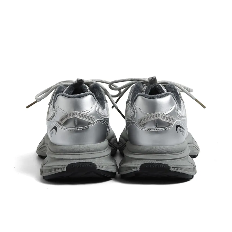 HUANQIU Cushioning Anti-Slip And Wear-Resistant Low-Top Chunky Sneakers Women's-4