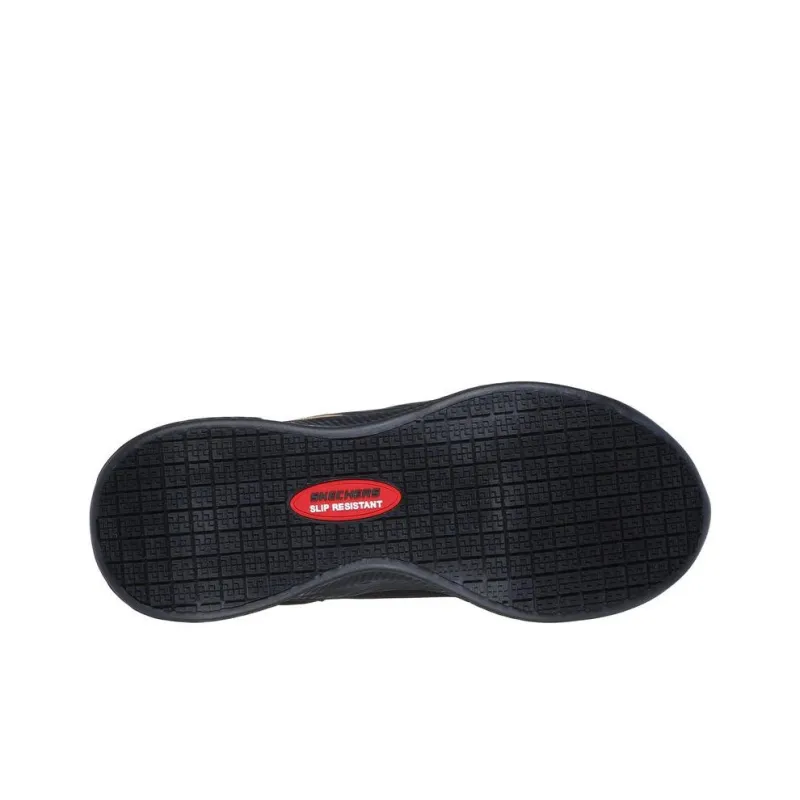 Skechers Work Wear-Resistant Low-Top Casual Shoes Women's Black-4