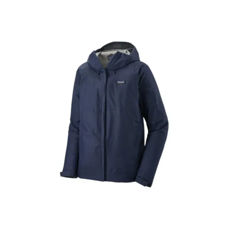 Patagonia Urban Living/Travel/Commuting Windproof Windbreaker Jacket Men's Dark Blue, Comes With Necklace-1
