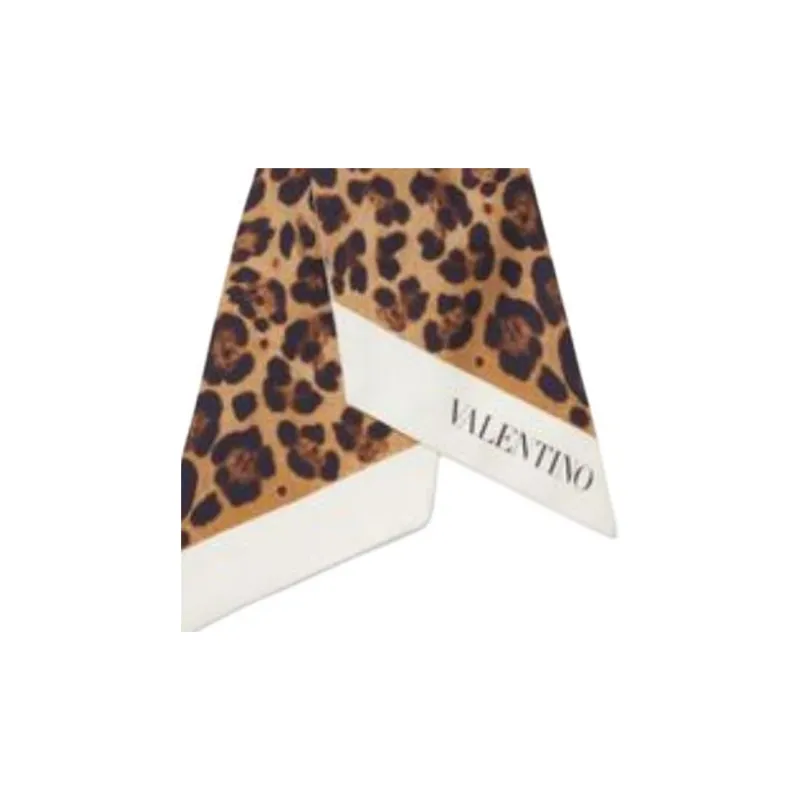 Valentino Cotton Hair Bands Women's Brown-2