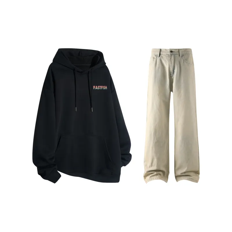 FASTFISH Sweatshirt Sets Unisex-15