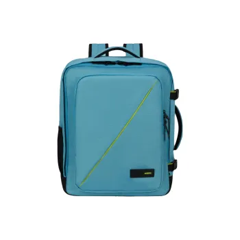 AMERICAN TOURISTER Fabric Backpack Medium Size Unisex Wind Blue