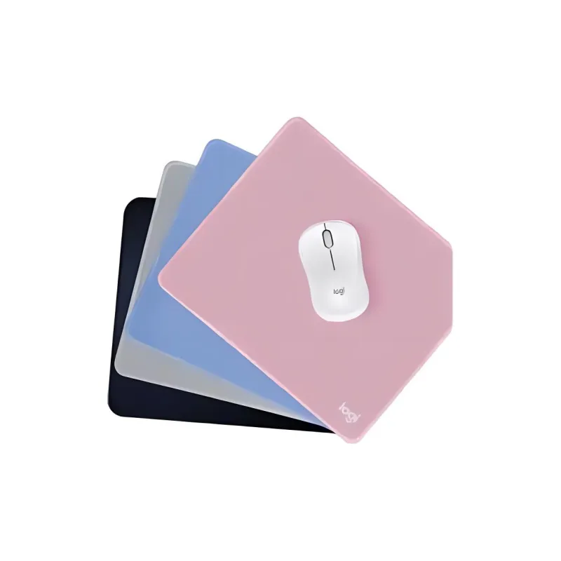 Logitech Rubber Office Gaming Locking Edge Thin Face Mouse Pads-2