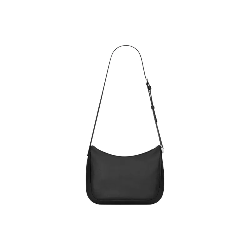 SAINT LAURENT Calfskin Shoulder Bag, Crossbody Bag Women's Black-3