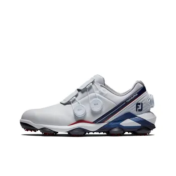 FOOTJOY Cushioning Wear Resistant Low Top Golf Shoes Men's White