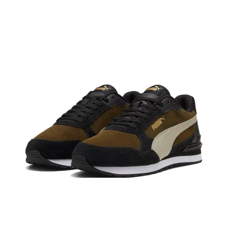 PUMA St Runner Cushioning, Wear Resistant Low Top Casual Shoes Unisex Dark Green-2