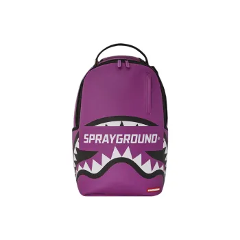 SPRAYGROUND Artificial Leather Backpack Unisex Purple