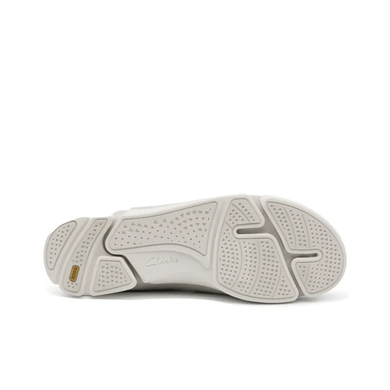 Clarks Tri Flap Shoes Low Top Casual Shoes Women's White-4