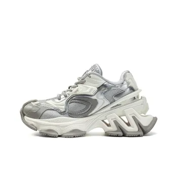 OGR Pioneer Collection Low Top Chunky Sneakers Unisex Oat Silver
