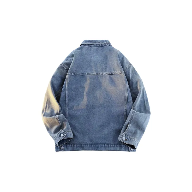 Qnxeey Denim Jackets Unisex-9