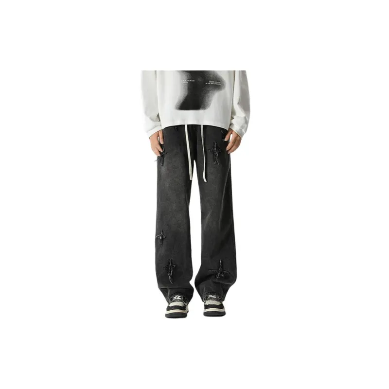 PAINT STAIN Jeans Unisex-13