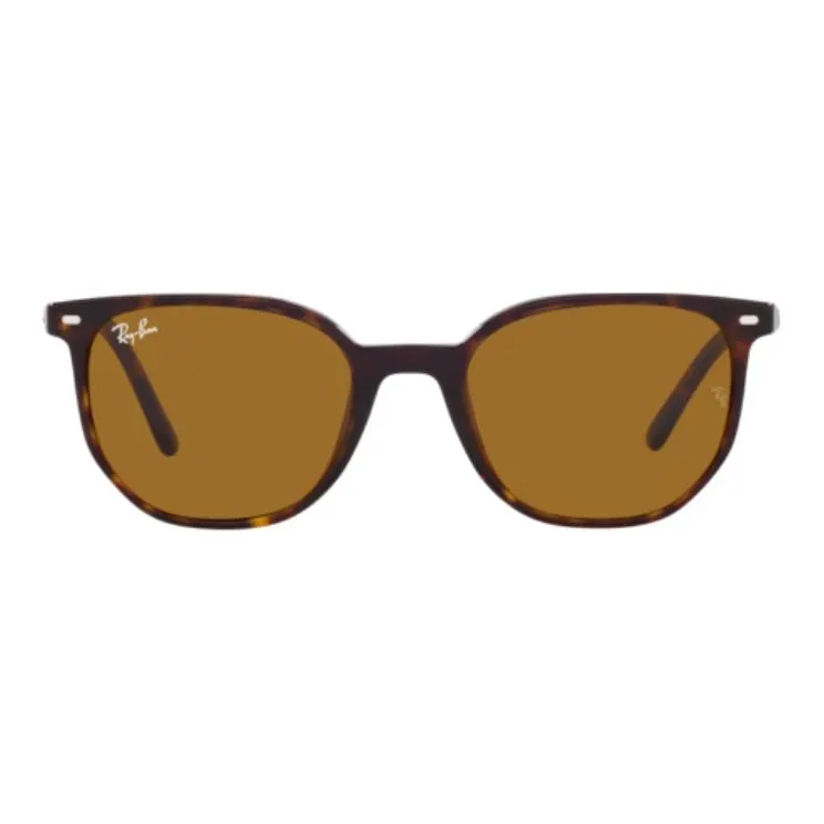 RayBan Plastic Square Sunglasses Unisex Tortoiseshell-1