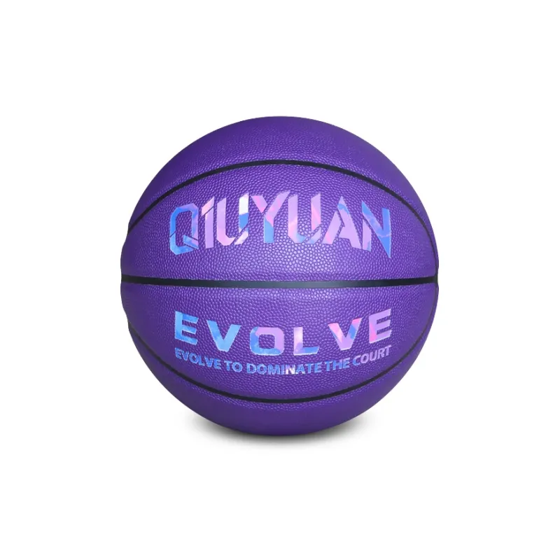 POVIT PU Basketball Purple Size 7 Training Unisex-2