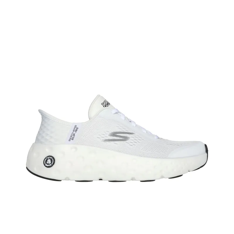 Skechers Slip Ins Shock Absorbers With Slip Resistant Features Low Top Casual Shoes Women's White-1