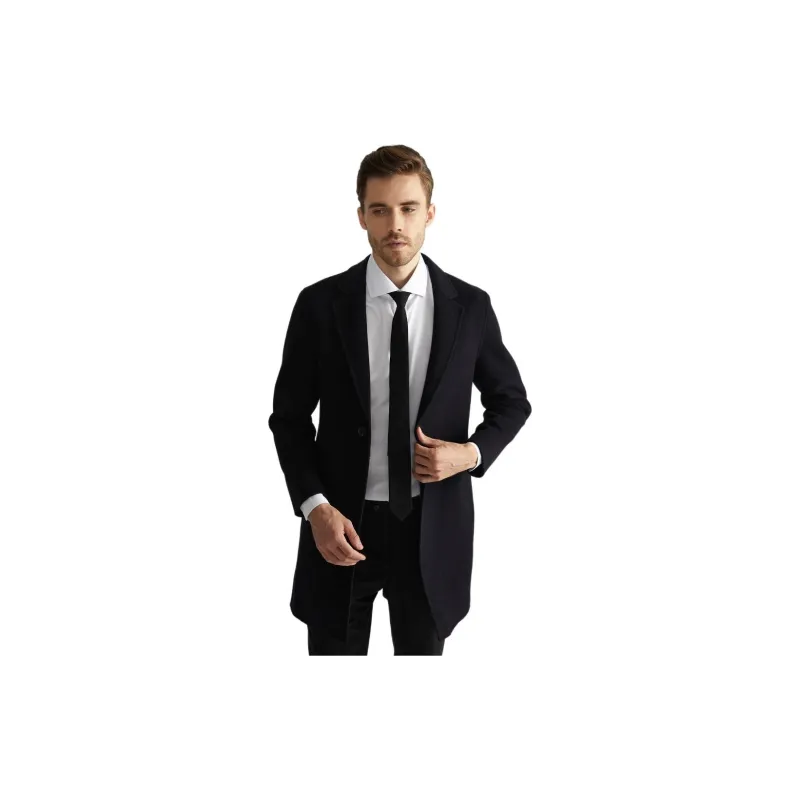 DANIEL HECHTER Trench Coat Fall And Winter Men's-5