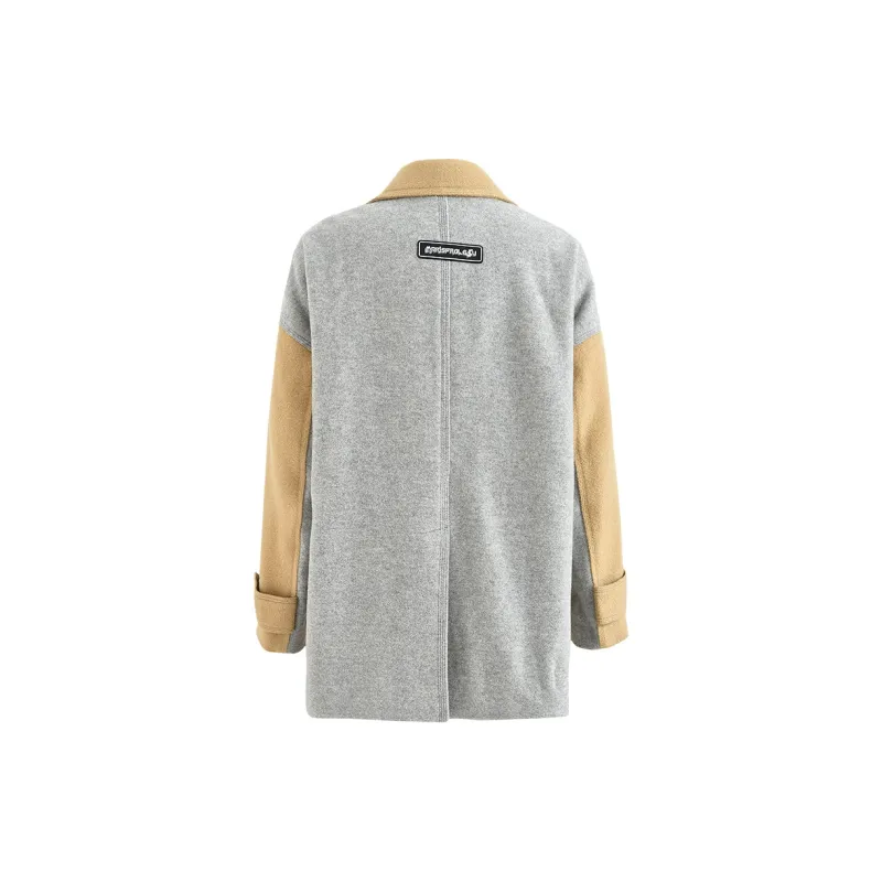 MASFER.SU Coat Coat Women's Apricot-1