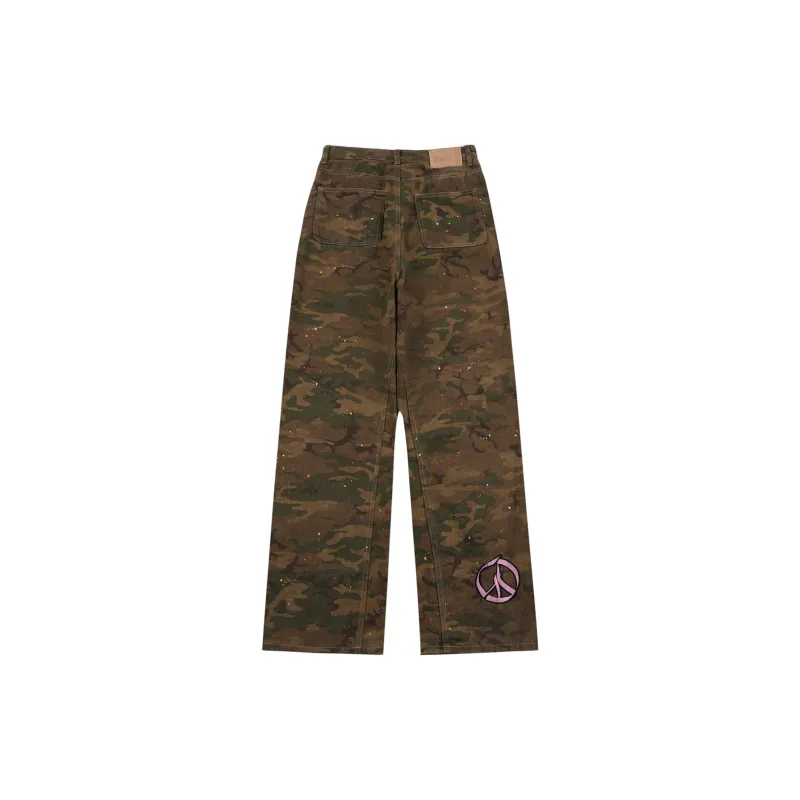 S45 Casual Pants Unisex Camouflage-1