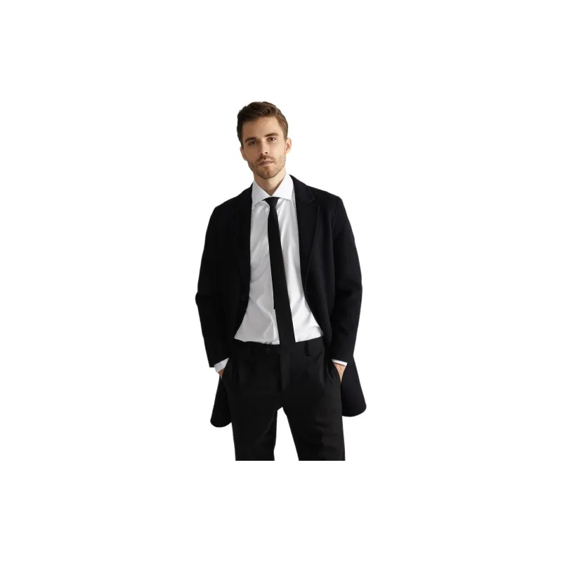 DANIEL HECHTER Trench Coat Fall And Winter Men's-3