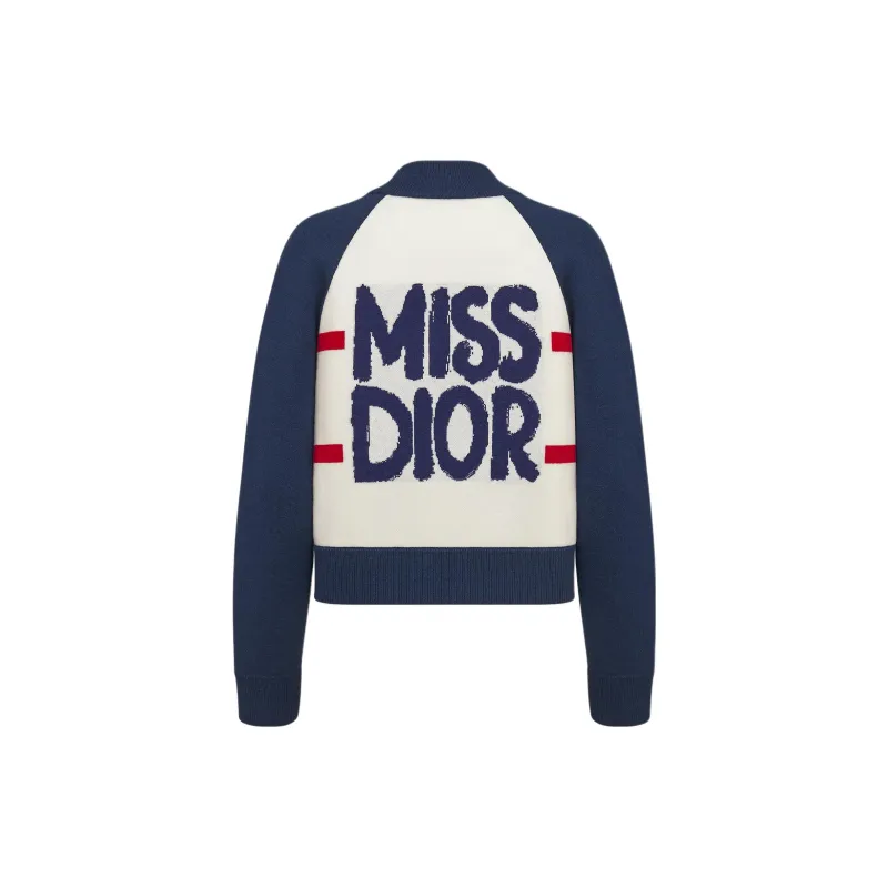 DIOR Dioralps Jackets Coats Women's Blue White-1