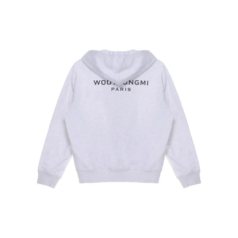 WOOYOUNGMI Logo embroidered Hoodie-1