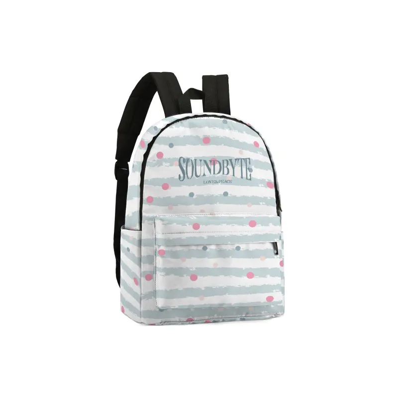 ONRF Polyester Backpack Medium Size Unisex White-32