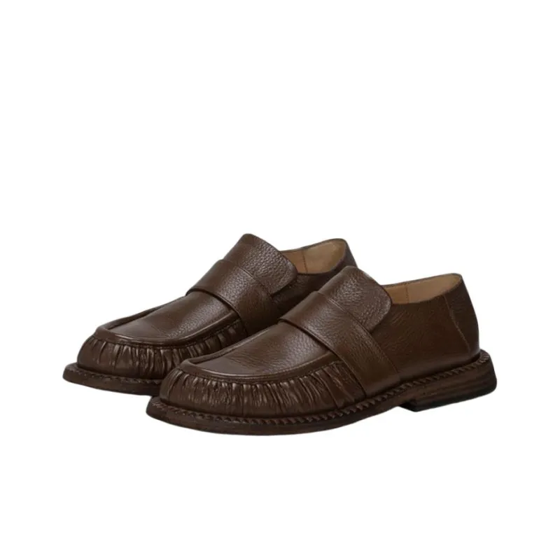 Marsèll Alluce Casual Single Shoes Women's Dark Brown-4