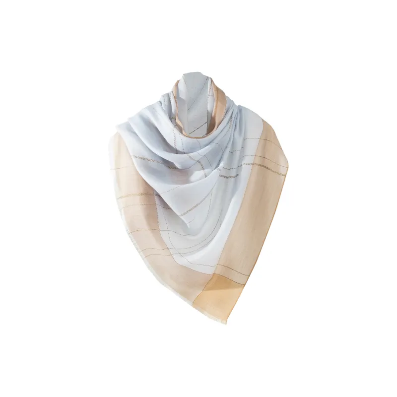 Shanghai Story 100% Sheep Wool Knit Scarves Women's Multiple Colors-13