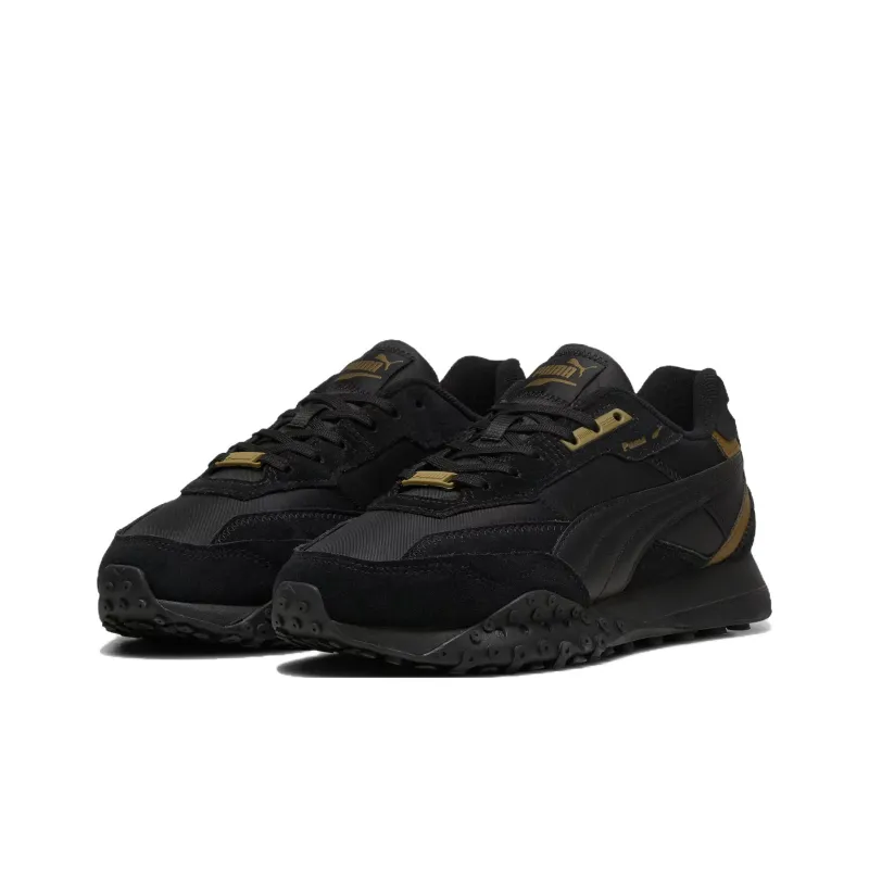 PUMA Blktop Rider Anti Slip Wear Resistant Low Top Casual Shoes Men's Black-2