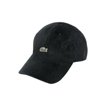 LACOSTE Cotton Corduroy Cap