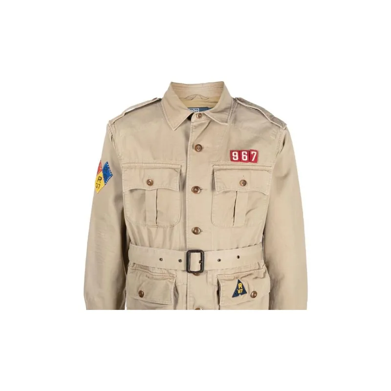 Polo Ralph Lauren SS23 Jackets & Coats Men's Beige-4