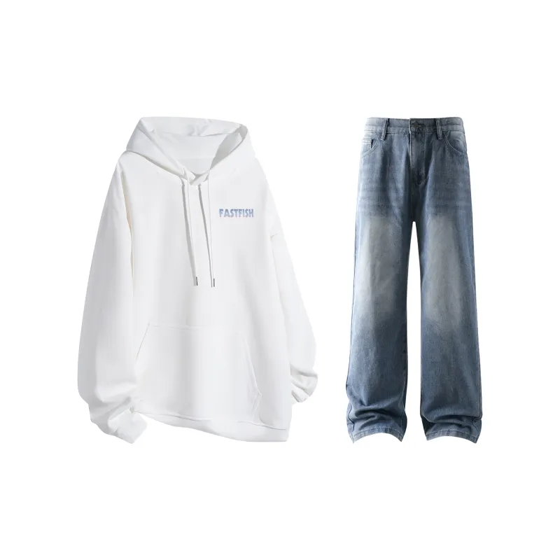 FASTFISH Sweatshirt Sets Unisex-10