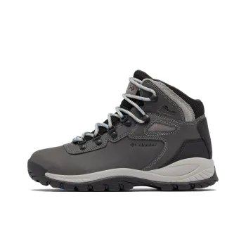 Columbia Newton Ridge Plus Slip Resistant, Abrasion Resistant, Breathable High Top Hiking Shoes Women's Gray