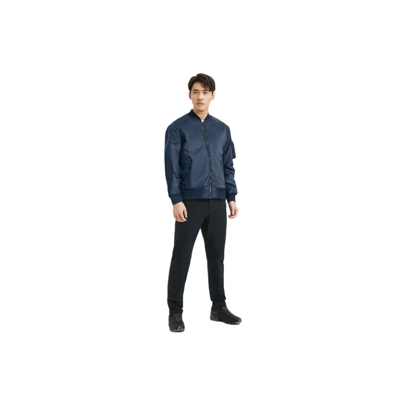 UNIQLO Jacket Unisex Marine Blue-1