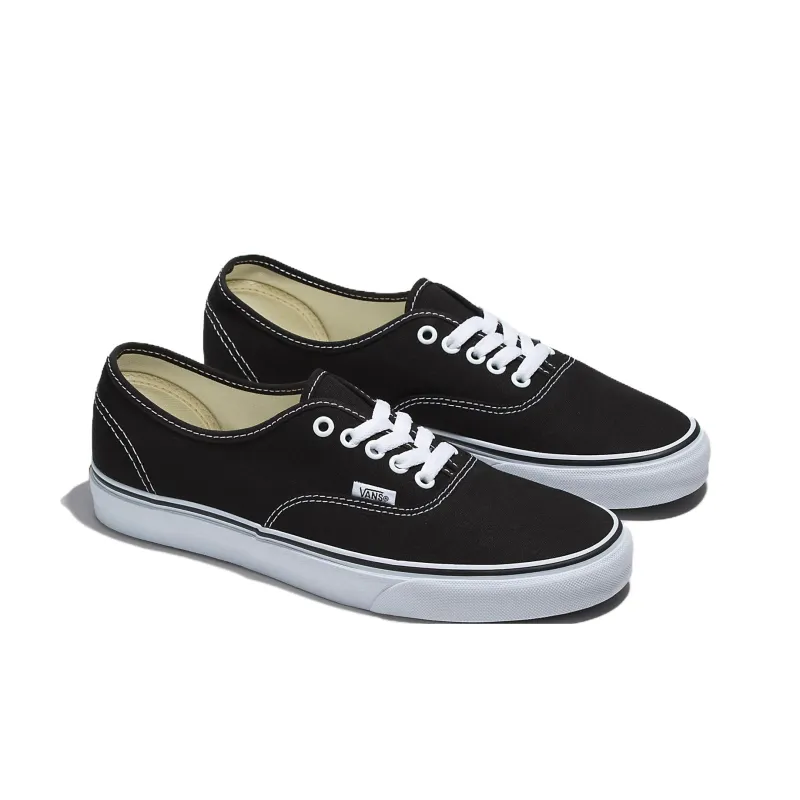 Authentic Vans Wide 'Black White'-1
