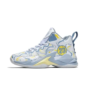 Wooden Rabbit Anti Slip Wear Resistant High Top Basketball Shoes Unisex