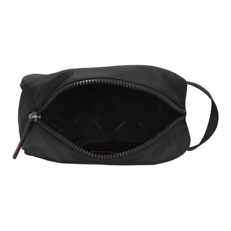 HUGO BOSS Recycled Polyester Toiletry Bag Men's Black-5