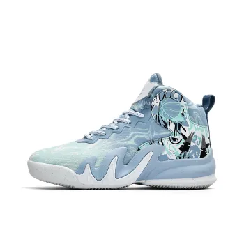 Wooden Rabbit Slip Resistant Mid Top Basketball Shoes Unisex