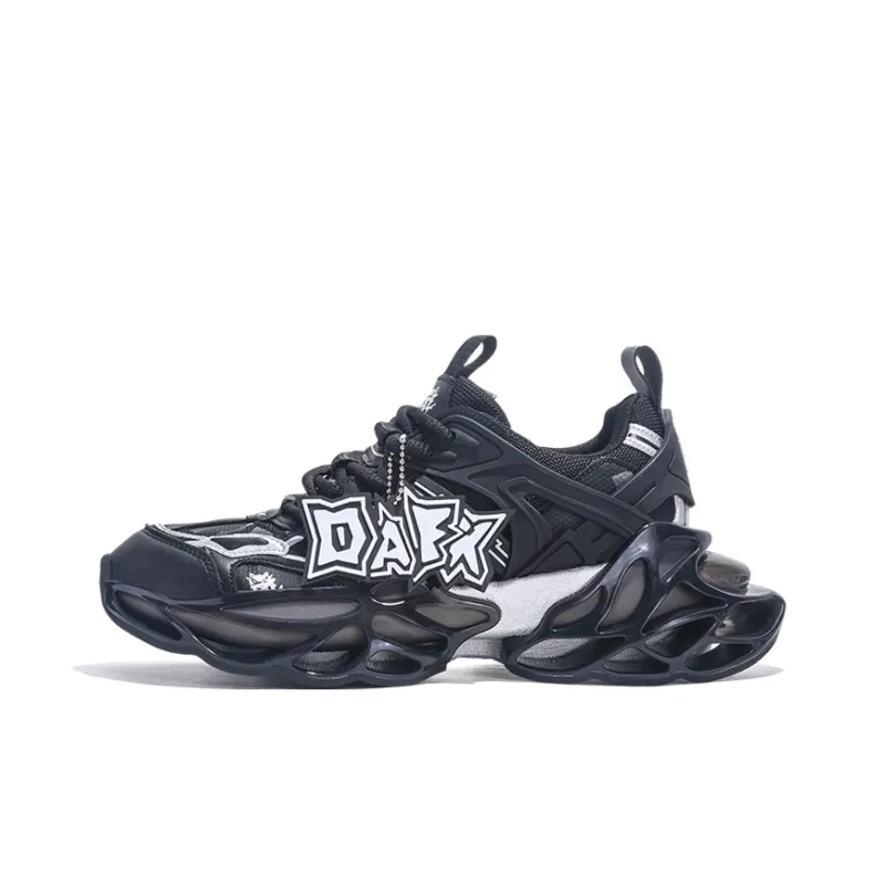 DAFK Support Height Increase Low Top Casual Running Shoes Men's-0