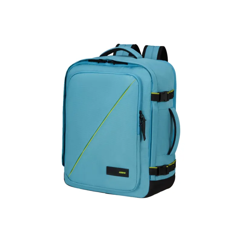 AMERICAN TOURISTER Fabric Backpack Medium Size Unisex Wind Blue-1