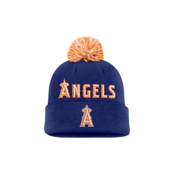 Nike Los Angeles Angels Peak Men's Nike Mlb Cuffed Pom Beanie