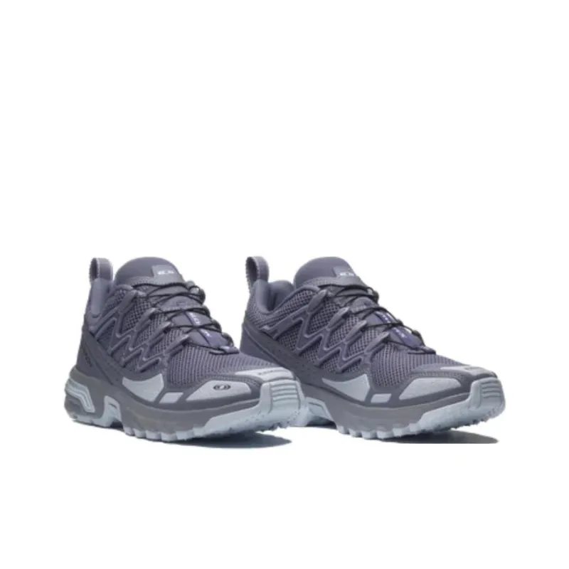 SALOMON ACS + OG Anti-Slip Wear-Resistant Low-Top Running Shoes Unisex Blue Gray-2
