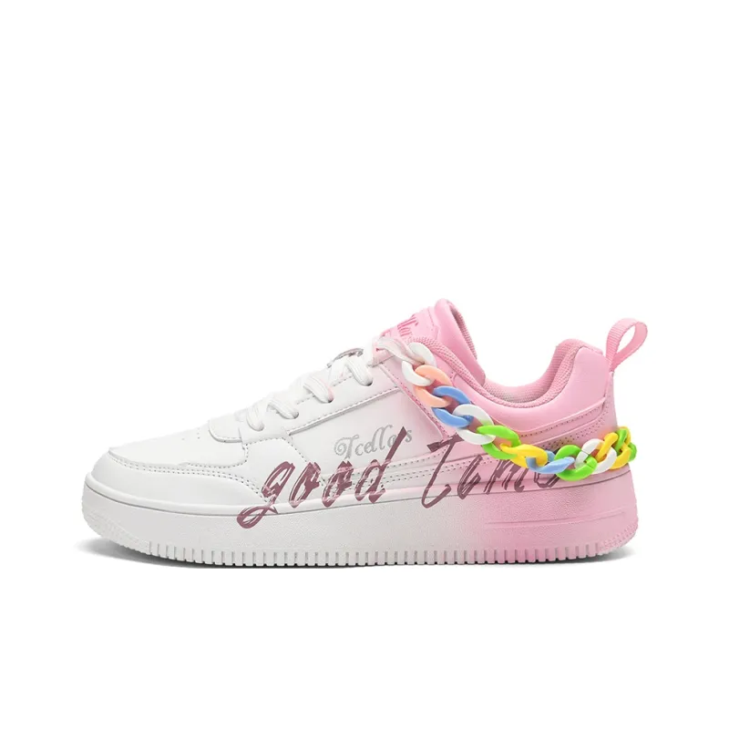 TCELLARS Cushioning Abrasion Resistant Lightweight Height Increasing Mat Low Top Skateboard Shoes Unisex Exclusive Box-13
