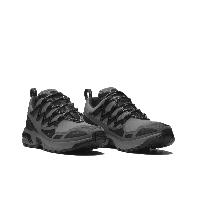 SALOMON ACS + CSWP Cushioned Anti-Slip And Wear-Resistant Lightweight Low-Top Running Shoes Unisex Stone Gray-1