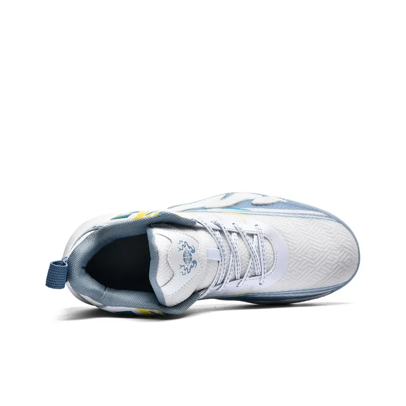 Wooden Rabbit Slip Resistant Mid Top Basketball Shoes Unisex-7