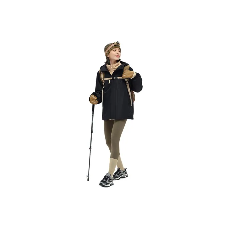 PONY Jackets Coats Unisex Black-6