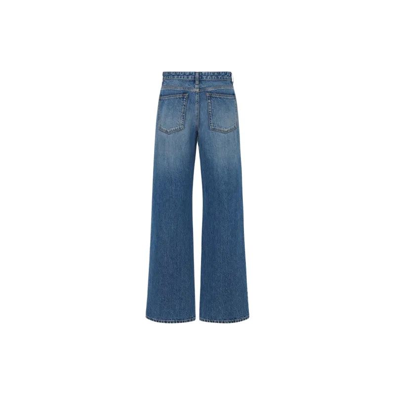 THE ROW Eglitta Jeans 'Light Indigo'-1